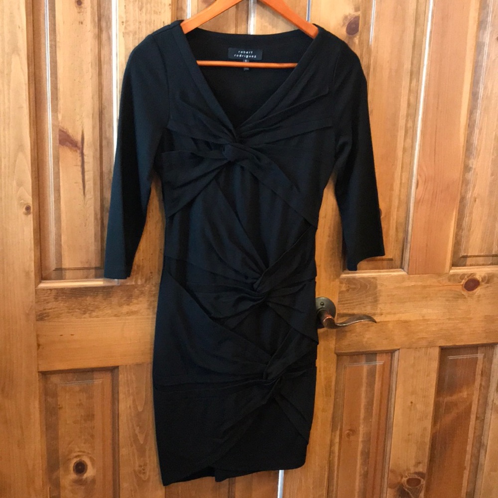 Robert Rodriguez little black dress
